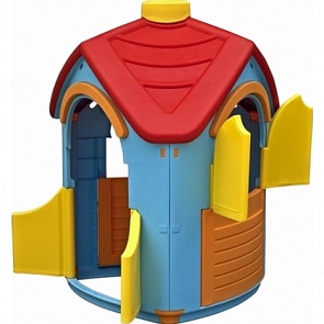 Дом игровой Вилла с открывающимися окошками и дверью (Marian Plast, MP-660)